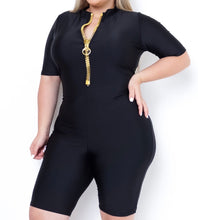 Load image into Gallery viewer, Catwoman Romper Curvy