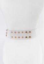 Load image into Gallery viewer, Pearls Are For The Girls Pearl Studded Belt