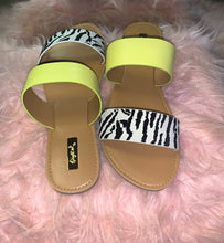 Load image into Gallery viewer, Athena Zebra Sandals