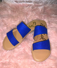 Load image into Gallery viewer, Athena Cobalt Sandals