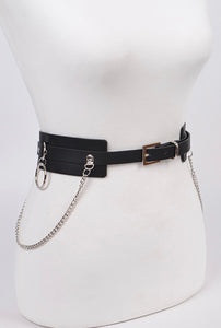 Whips & Chains Excite Me Leather Belt